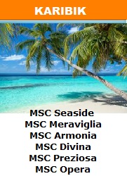 MSC plavby z Miami v Karibiku